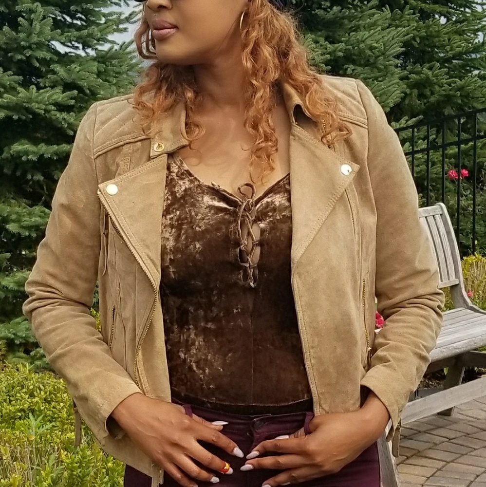 BCBG Generation Suede Jacket
